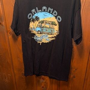 Gildan Black Orlando Graphic Tee